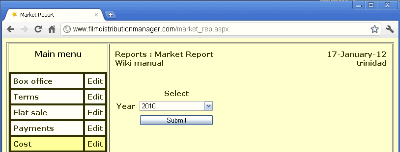 Market report